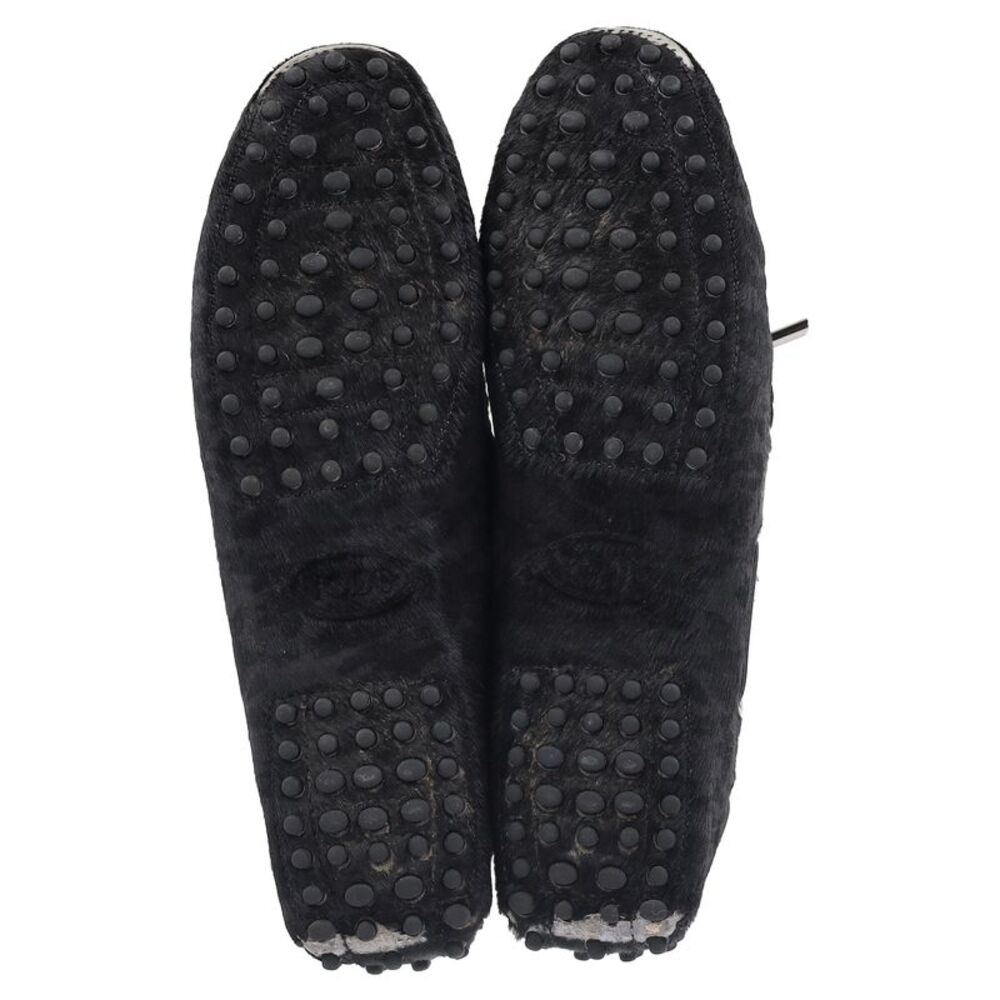 Tod's Gommino Loafers in Black Pony Hair - Picture 7 of 7